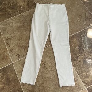 Lysee white ankle pants